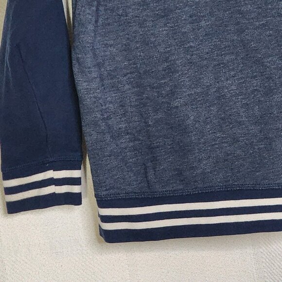 Athletic Works Blue Cove Heather Cotton Poly Crewneck Boys Sweatshirt Size M 8 - Picture 15 of 16